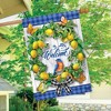 Lemon Wreath Spring House Flag Welcome Bluebird 28" x 40" Briarwood Lane - 4 of 4