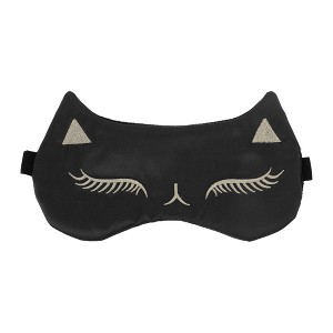 Unique Bargains Soft Cartoon Cat Style Sleep Mask 1 Pc - 1 of 4
