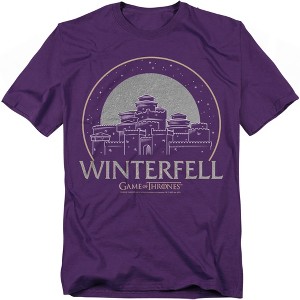 Game Of Thrones Winterfell Adult T-Shirt - 1 of 4