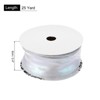 Unique Bargains Gift Wrapping Wide Sheer Wired Pastel Shimmer Iridescent Chiffon Ribbons 1 Pc - 2 of 4