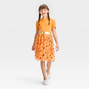 Girls' Pokemon Charmander Dress - Orange