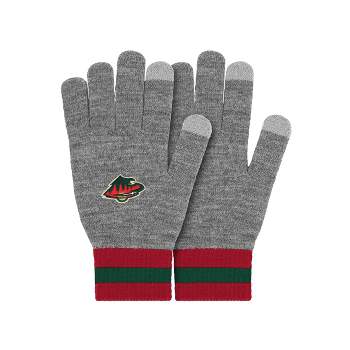 NHL Minnesota Wild Gray Big Logo Glove