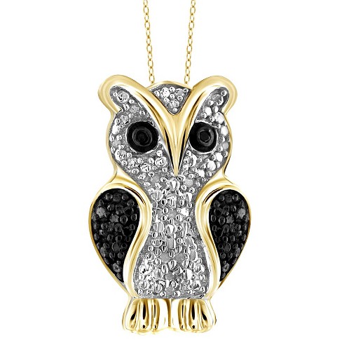 Diamond sales owl pendant