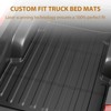 Truck Bed Mat for 2022 2023 2024 Nissan Frontier Crew Cab Pro-X and SL 5 Feet(58.9") Bed, All Weather TPE Heavy Duty Pickup Bed Liner Cargo Mat - 4 of 4