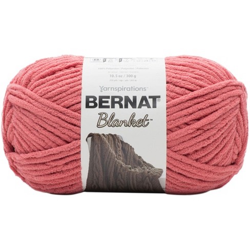 Racecar Red Blanket Yarn - Bernat