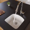 ALFI Polished Chrome Square Gooseneck Pull Down Kitchen Faucet - 3 of 4