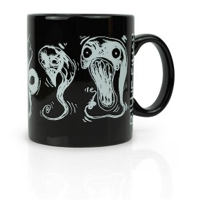 Just Funky Billie Eilish Bury A Friend Glow-In-The-Dark Ceramic Coffee Mug | 16 Ounces - 1 of 4