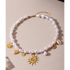 Pearl Necklace for Women - HTUTWOO™ with Gold Celestial Charms, Adjustable Jewelry, for Everyday Wear&occasions - 2 of 4