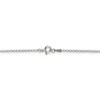 Black Bow Jewelry 1.5mm, Sterling Silver Solid Rolo Chain Necklace - 4 of 4