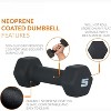 CAP Barbell Neoprene Coated Dumbbell Set, Color Coded Free Weights, Multiple Sizes & Color Options - 3 of 4