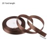 Unique Bargains Double Face Wide Satin Ribbon with Gold Edges for Wedding Bouquet - 2 of 4