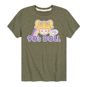 Boys' - Polly Pocket - 90s Doll Short Sleeve Graphic T-Shirt - 1 of 3