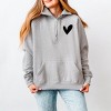 Simply Sage Market Love Yourself Heart Quarter Zip Fleece - 2 of 4