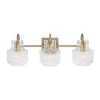 Capital Lighting Nyla 3 - Light Vanity in  Aged Brass - 2 of 2