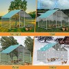 Vipbear Large - Scale Chicken Coop Run with Immersed Wire Mesh, Complete with Cover and Secure Lock for Yard Use - 2 of 4