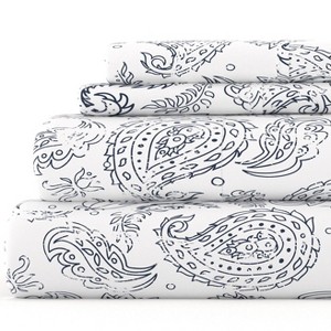 Floral & Paisley Patterns 4PC Sheet Set - Extra Soft, Easy Care - Becky Cameron - 1 of 4