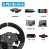 NBCP Xbox 360 Gaming Racing Steering Wheels with Pedals and Paddle Shifters for PC, 180° Volante PC with gas Pedal for Playstation 3 - 2 of 3