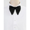 Allegra K Men's Pre-tied Solid Color Formal Party Prom Velvet Bow Ties One Size - 2 of 4