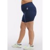 Peloton Women's Cadent 7" High Rise Pocket Bike Short, Deep Navy - 2 of 4