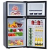 4.5 Cu.Ft Mini Fridge with Freezer – Double-Door Compact Refrigerator w/ 5-Temp Adjustable Thermostat - 2 of 4