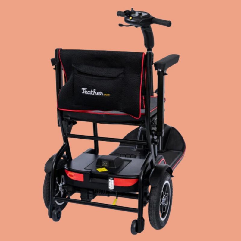 Feather Mobility Electric Wheelchair Scooter - Foldable, 37 lbs, 1 Count, 3 of 10