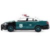2014 Ford Taurus "NYPD Vintage Tribute Livery" Green and Black with White 1/64 Diecast Model Car by Greenlight - 2 of 4