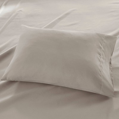 California King White Cotton Polyester Deep Pocket Sheet Set