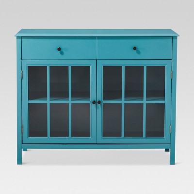 target teal cabinet