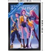 Trends International Netflix KPop Demon Hunters (2025) - Huntrix Hero Group Framed Wall Poster Prints - 3 of 4