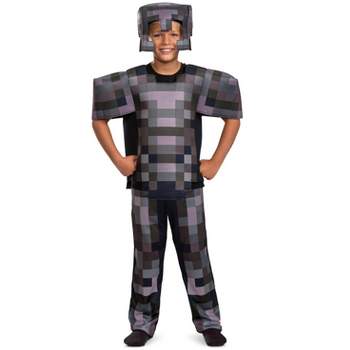 Minecraft Netherite Armor Deluxe Child Costume