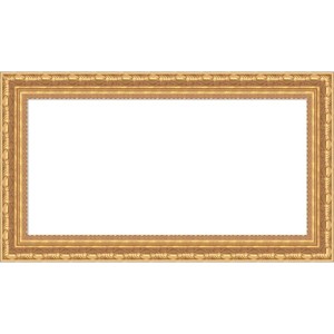 Amanti Art Versailles Gold Framed Magnetic Dry Erase Board - 1 of 4