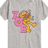 Boys' - Sesame Street - Zoe With Flowers Short Sleeve Graphic T-Shirt - 2 of 4