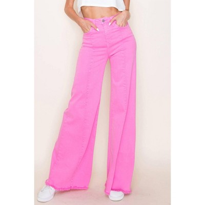 Women's Jen Wide Leg Straight Jeans - O2 Denim