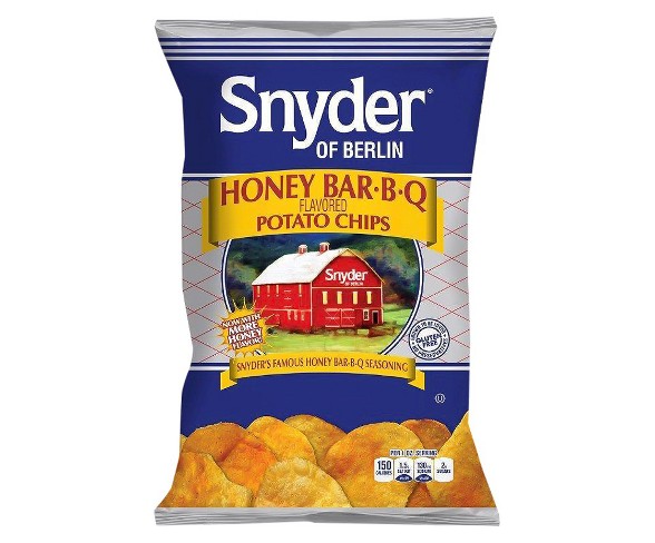 Snyder of Berlin Honey BBQ Potato Chips 2.75 oz