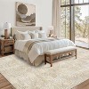 Coucheta Washable Runner Rug Non-Slip, Stain Resistant Soft Kitchen Bath Mat, Indoor Carpet for Hallway Bedroom Entryway, Multi-Color & Size - 3 of 4