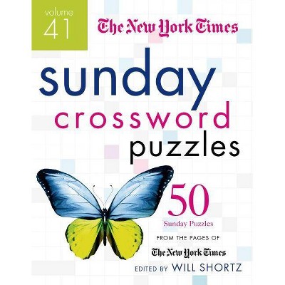  The New York Times Sunday Crossword Puzzles, Volume 41 - by  Will Shortz (Spiral Bound) 