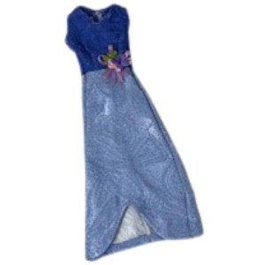 Doll Clothes Superstore Two Tone Blue Gown Compatible With 11 1/2 Inch Fashion Dolls Like Barbie - 1 of 4