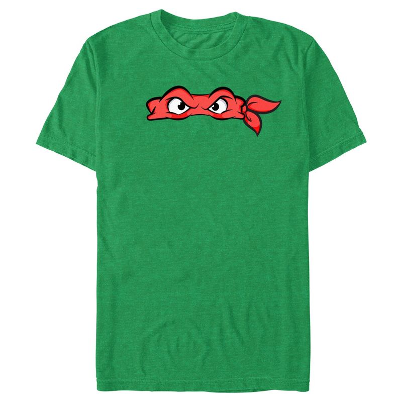 Men's Teenage Mutant Ninja Turtles Raphael Angry Eyes T-Shirt, 1 of 4
