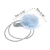 Unique Bargains Women's Fashion Mesh Flower Hair Rope 2.76"x2.36" 1 Pc - 4 of 4