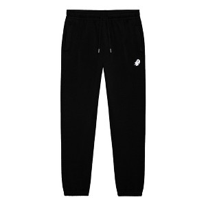 Dalix Ghost Embroidery Heavy Weight Fleece Sweatpants Soft Lounge Pant Drawstring Waistband Pockets Mens - 1 of 4