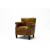 NicBex Faux Leather Accent Chair,Upholstered Living Room Chairs with High Backrest and Solid Wood Legs,Cozy Armchair,Club Chairs for Living Room - 2 of 4