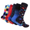 Mio Marino Men's Snazzy Collection Dress Socks 6 Pack - 4 of 4