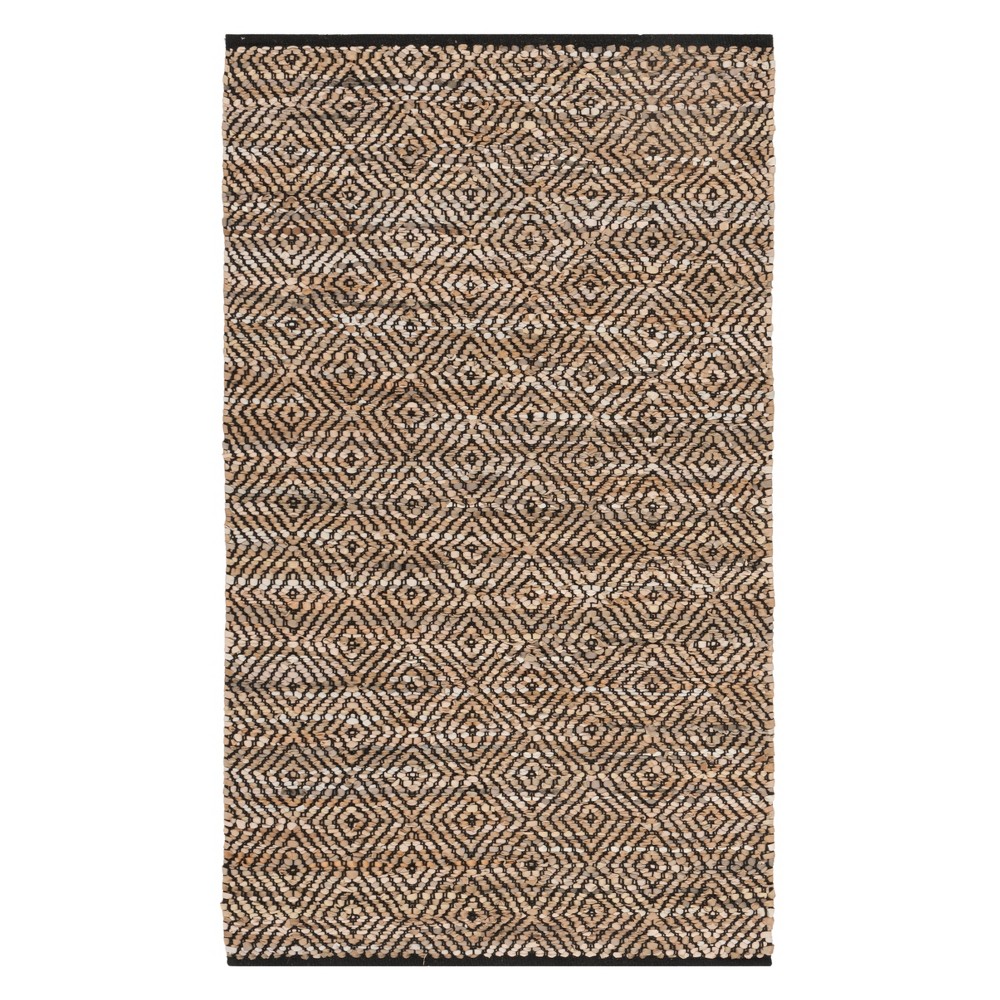 2'x3' Geometric Woven Accent Rug Beige - Safavieh