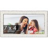 PosterPalooza | Photo Size Ornate White Picture Frame - UV Acrylic, Foam Board Backing, Hanging Hardware - 2 of 4