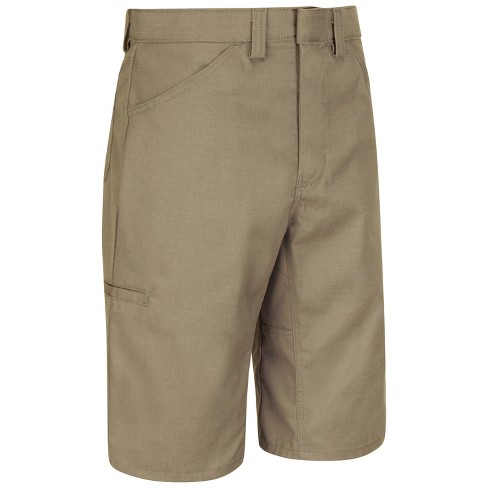 Red Kap Men's Lightweight Crew Shorts, Khaki - 42 : Target