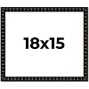 PosterPalooza | 18x15 Bamboo Picture Frame, UV Acrylic, 4 Finishes - Brown, Black, Gold, and Natural - 2 of 4