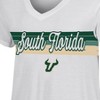 NCAA South Florida Bulls Women's V-Neck T-Shirt - 3 of 3
