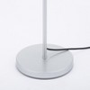 71.3" Torchiere Floor Lamp with Reading Light, Frosted Shade, Modern Design - 4 of 4