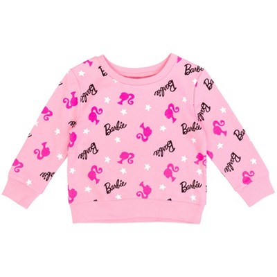  Barbie Girls French Terry Sweatshirt Toddler
