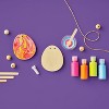 Easter Craft Marbled Paint Egg Garland Kit- Mondo Llama™ - 3 of 4